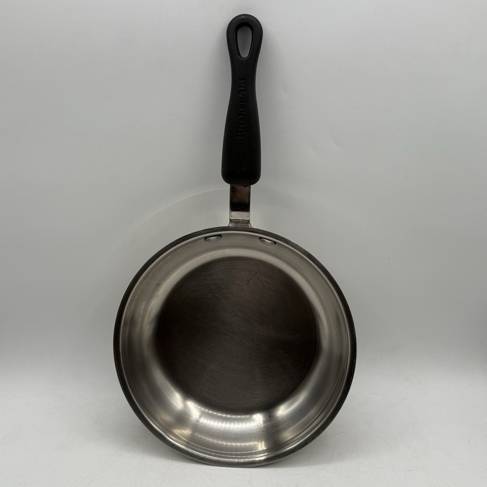 Kitchen Aid 8" Saute Fry Pan TQQ01 Stainless Steel Bonded Made In The USA NO LID - Picture 4 of 10
